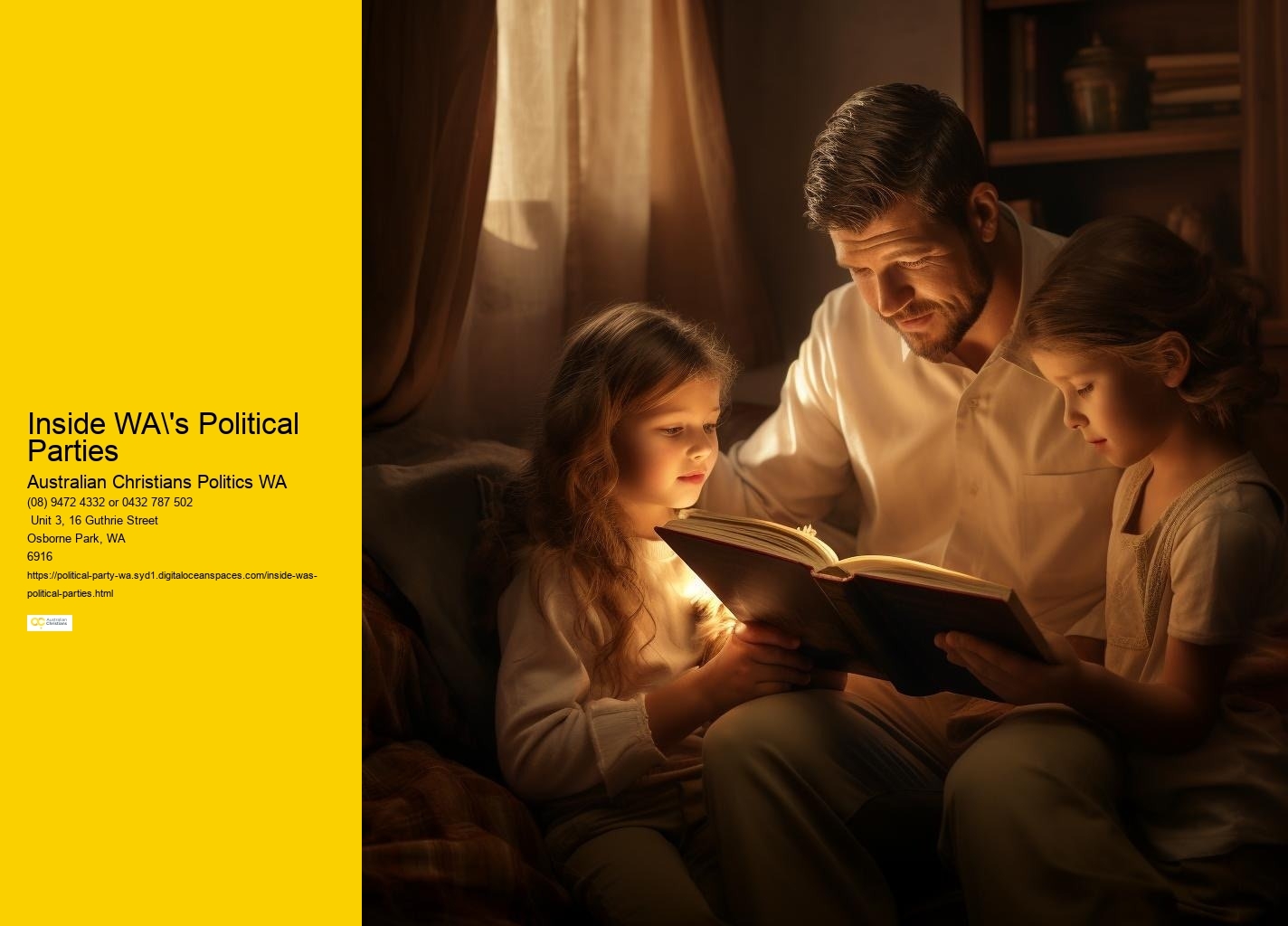 Western Australia’s Governance and Public Policy