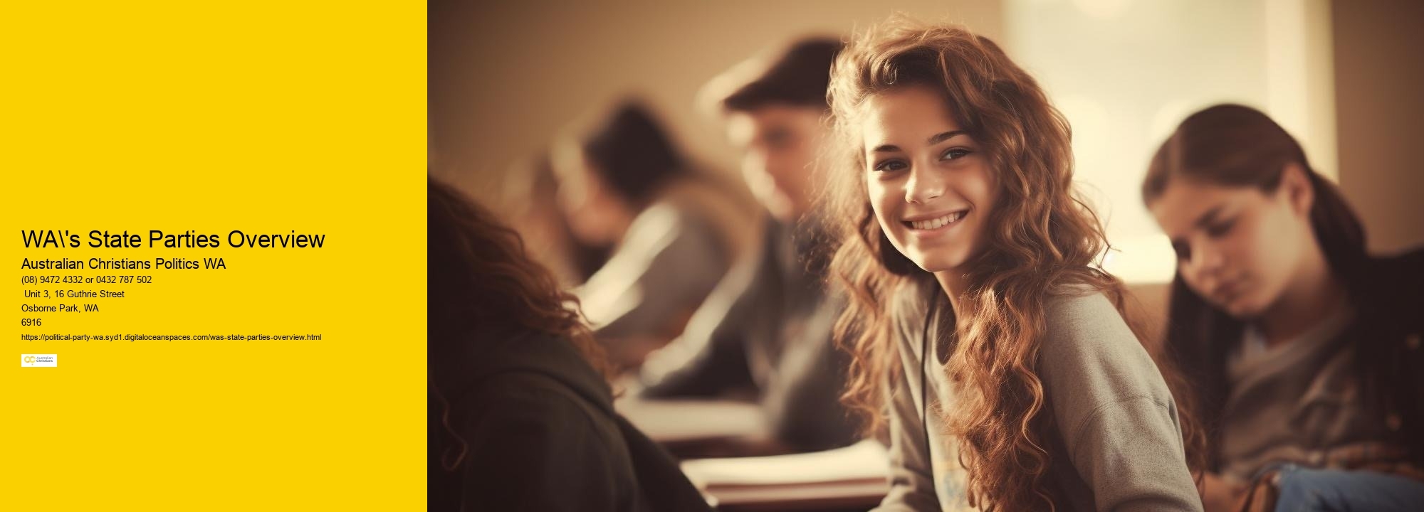 Western Australia's Political Campaign Strategies